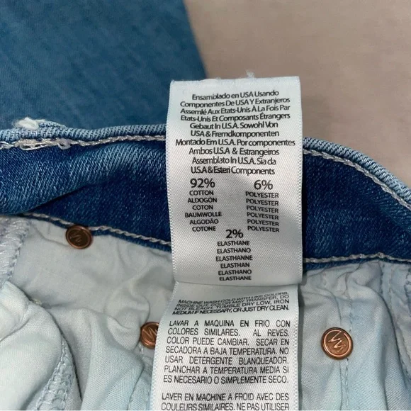 Mother the peg step fray skirt size 24 - Picture 10 of 15